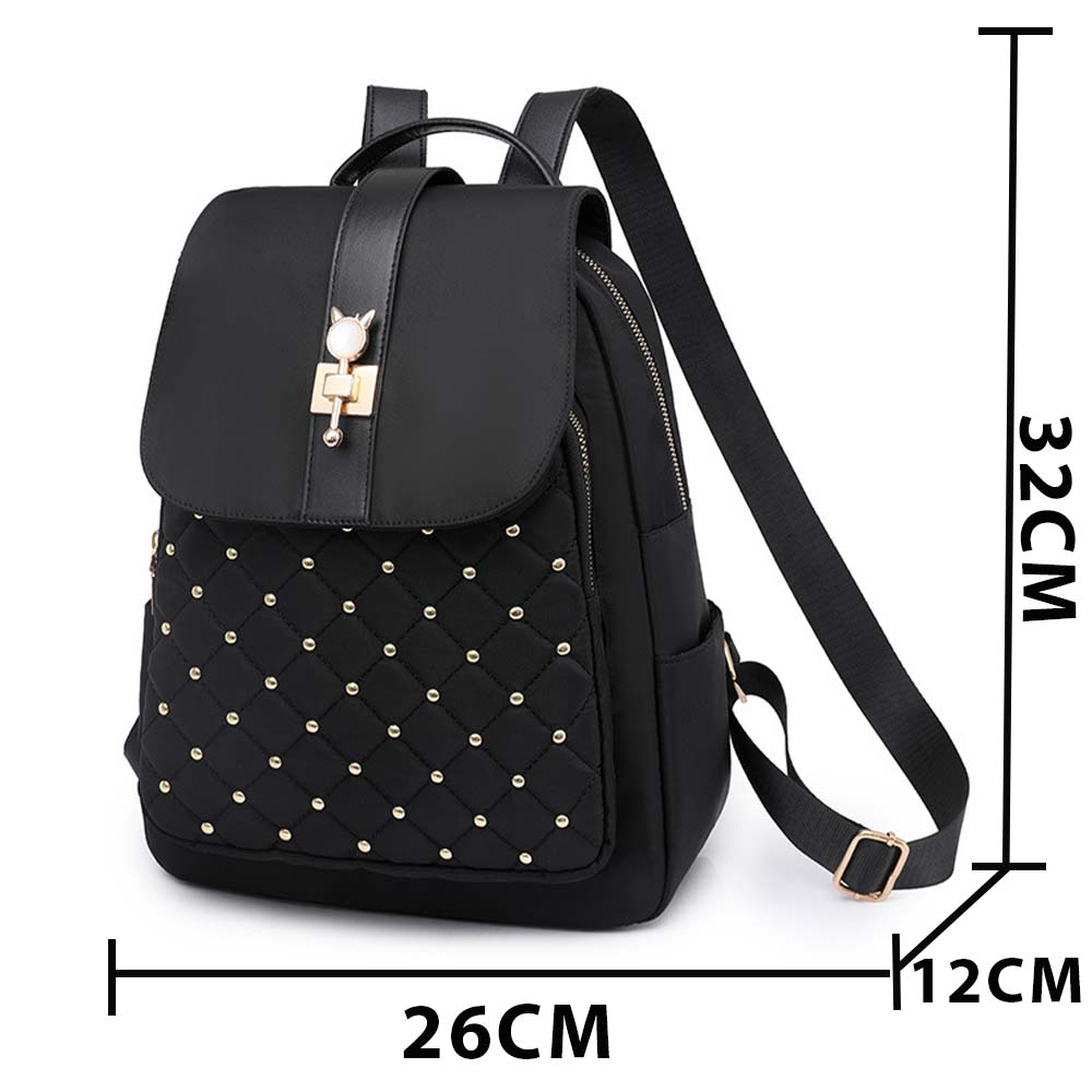 Dollcini Mini rucsac de damă cu model marmorat – rezistent la apă, ușor, pentru oraș