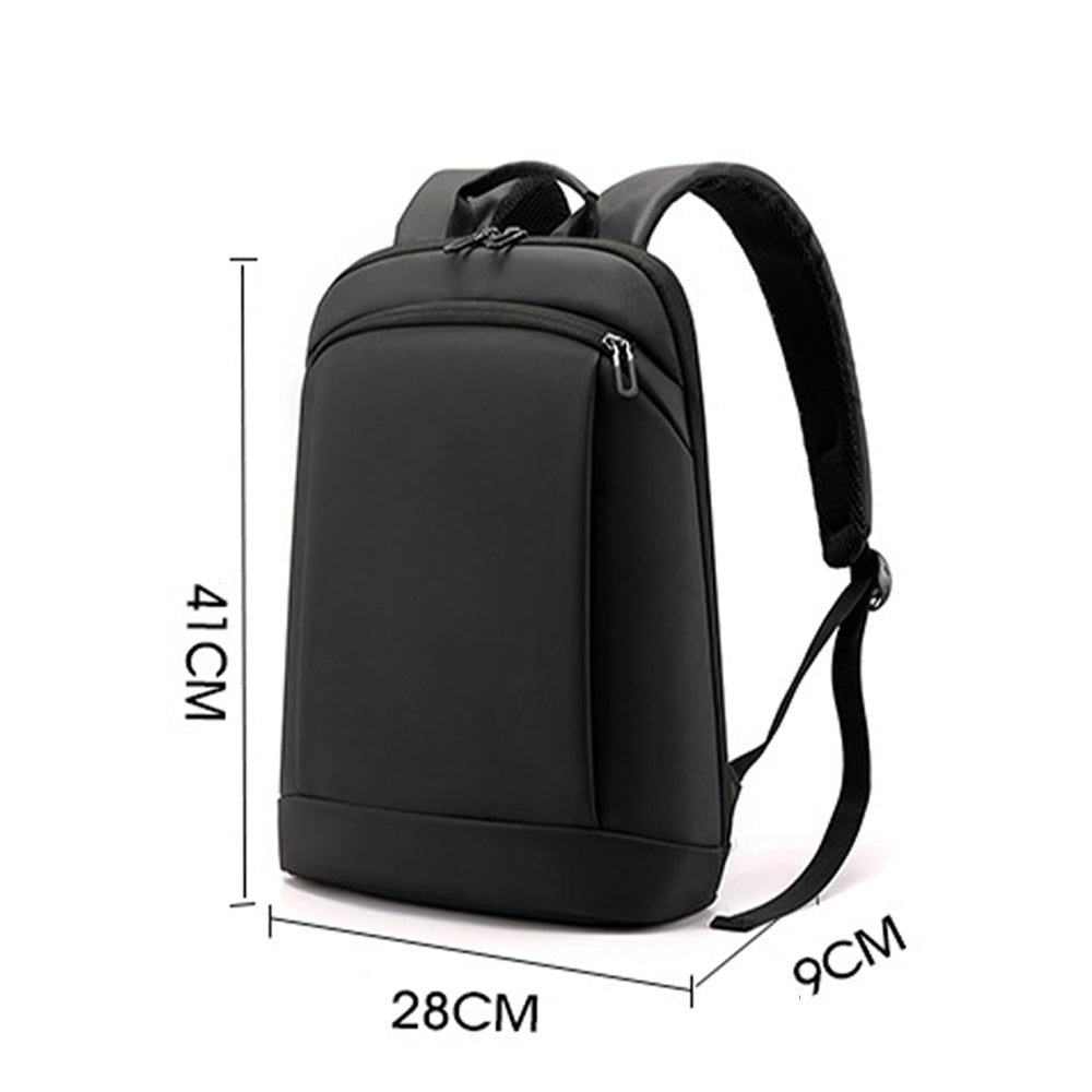 Dollcini Unisex Laptop Backpack for 15.6” Laptops – Waterproof, Practical, Black