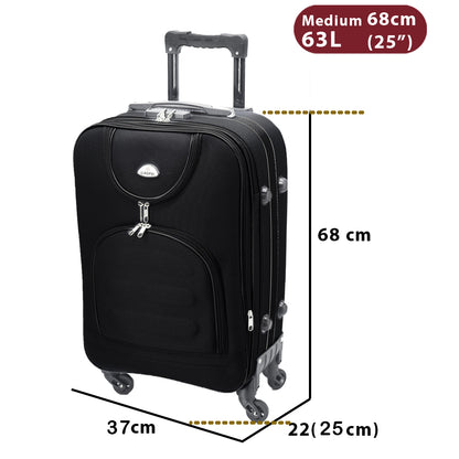 Dollcini Troler cu Capac Moale – 4 Roți, Extensibil, Disponibil Individual sau în Set