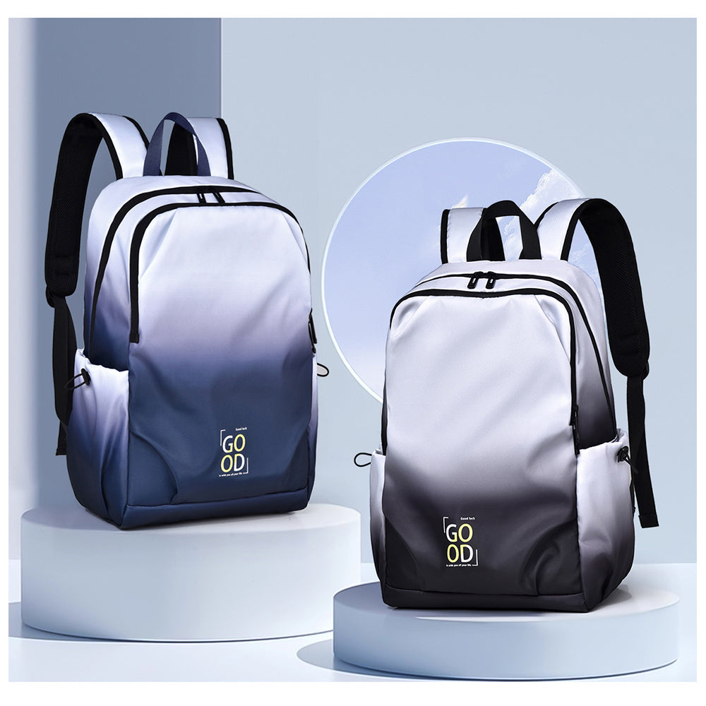 Dollcini Unisex Laptop Backpack – Gradient Pattern, Universal School Bag
