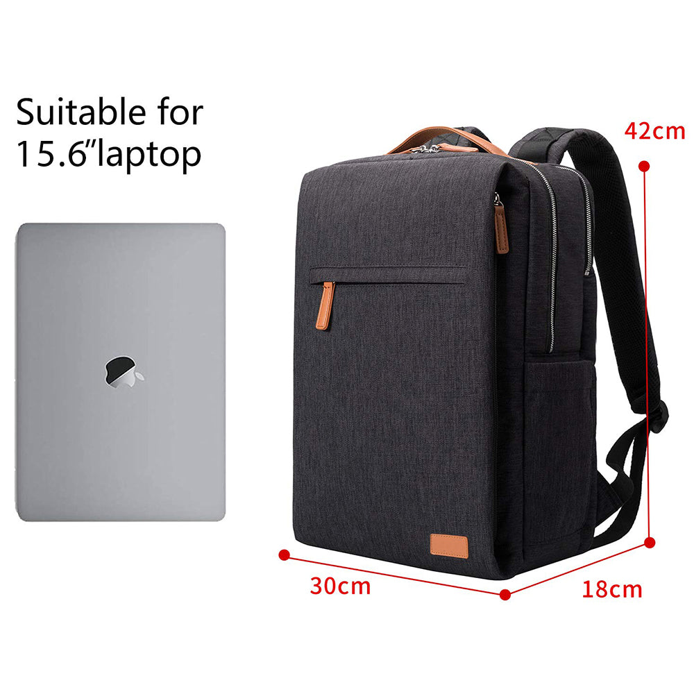 Dollcini Unisex Laptop Backpack – Ergonomic, for 15.6” Laptop, Waterproof Travel Backpack
