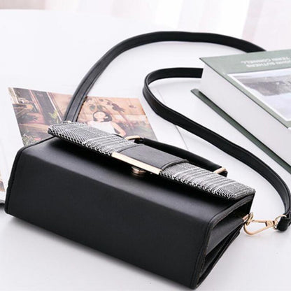 Dollcini Geantă Elegantă de Damă – Geantă Compactă de Curier din Piele Ecologică