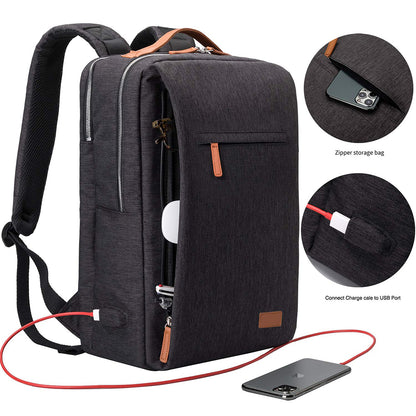 Dollcini Unisex Laptop Backpack – Ergonomic, for 15.6” Laptop, Waterproof Travel Backpack