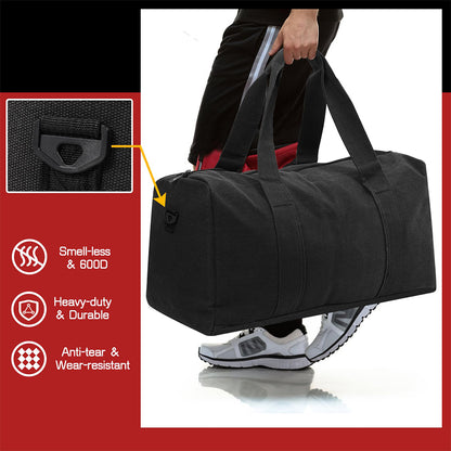 Dollcini Waterproof Sports Bag – 65/55cm, for Travel, Gym