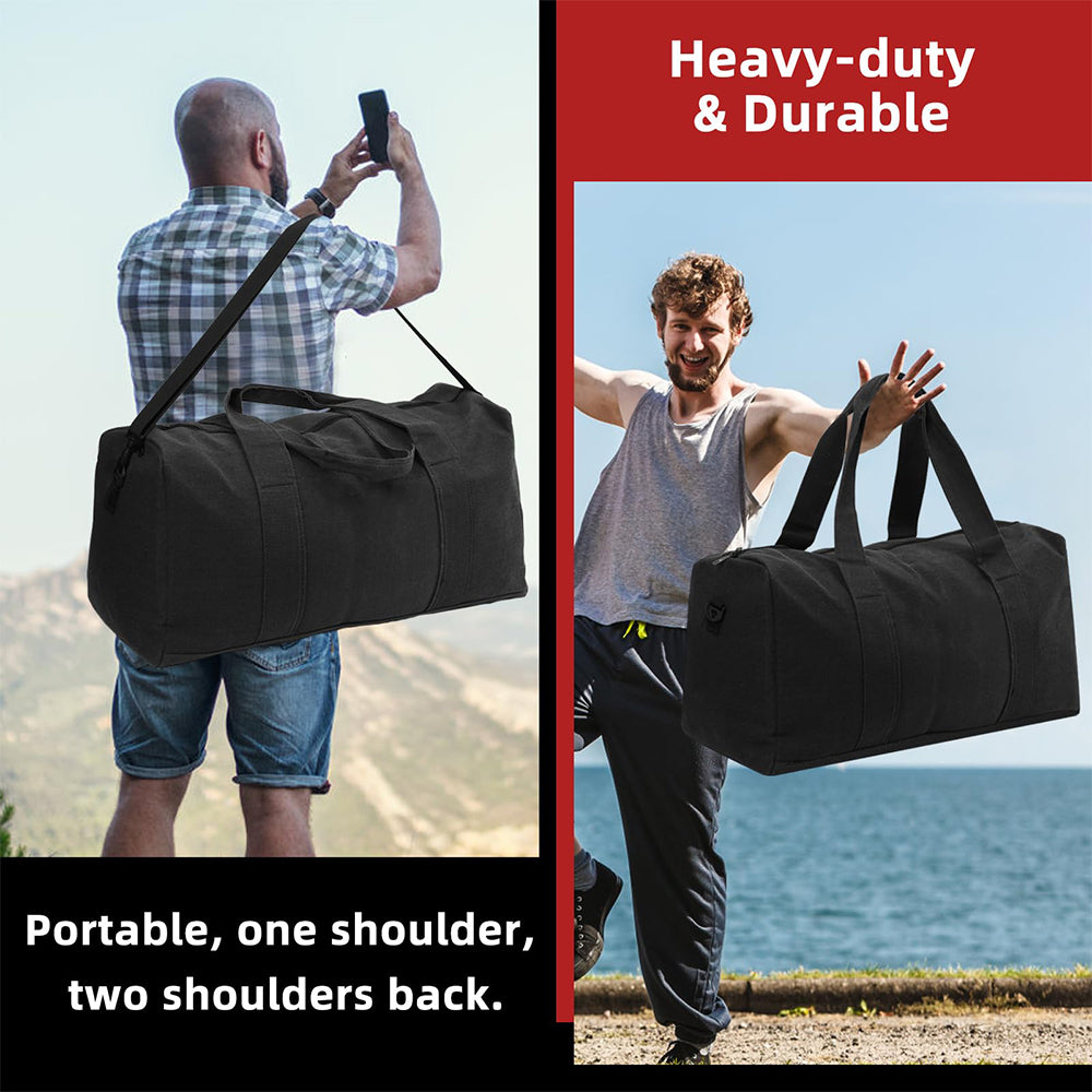 Dollcini Waterproof Sports Bag – 65/55cm, for Travel, Gym
