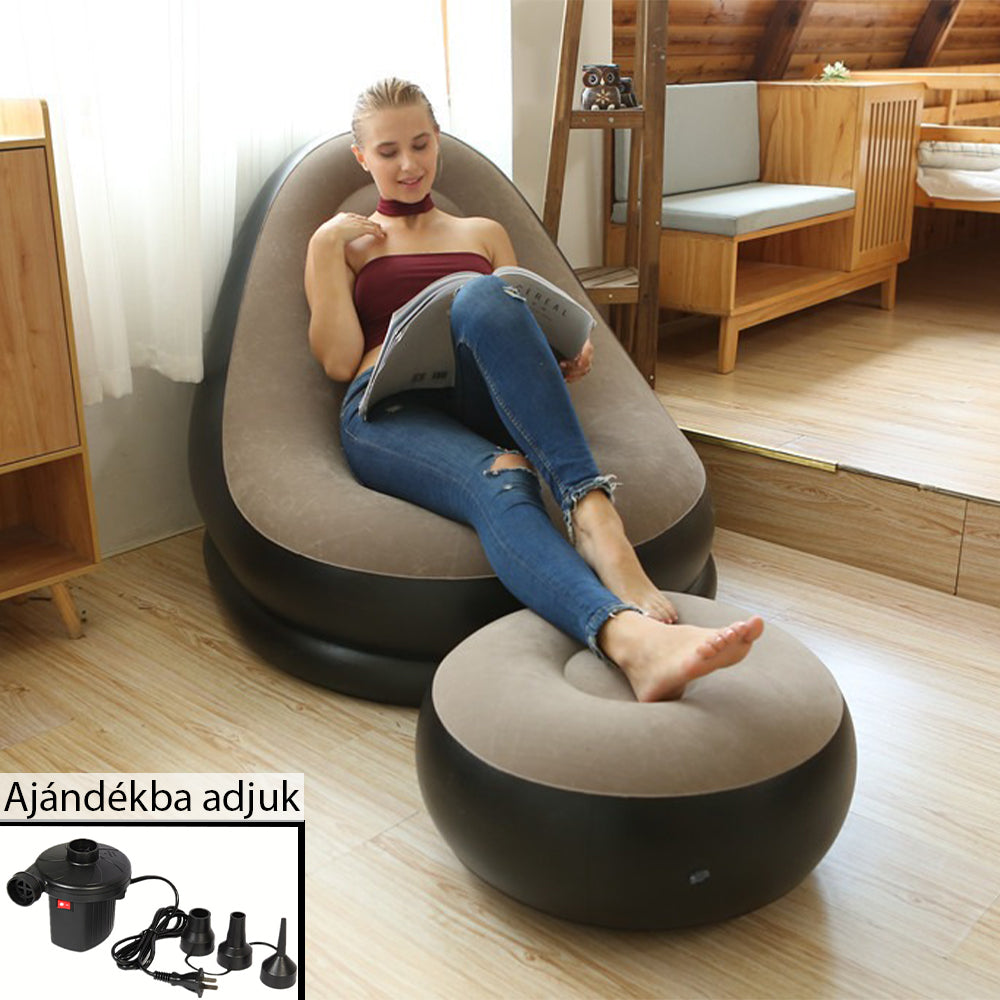 Dollcini Home Inflatable Sofa – For Camping, Beach
