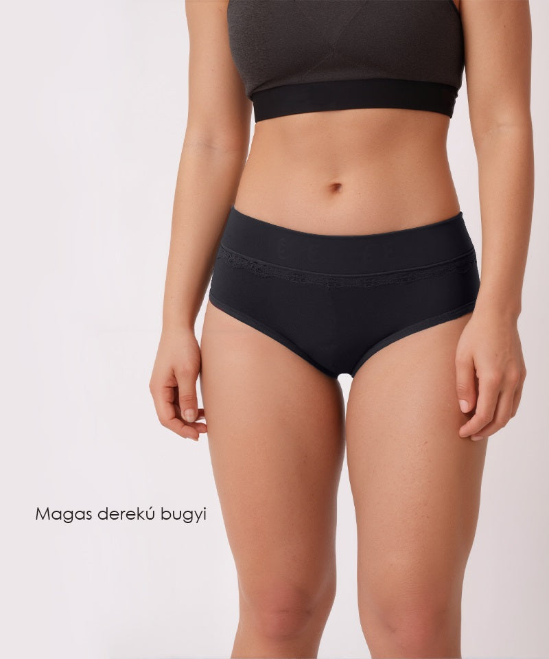 Dollcini, chiloți damă cu talie înaltă, 95% bumbac + spandex - multicolor, pachet de 6 bucăți, 69352