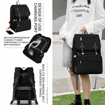 Dollcini Maternity Backpack – Multifunctional, Waterproof, with USB Port