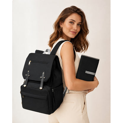 Dollcini Maternity Backpack – Multifunctional, Waterproof, with USB Port
