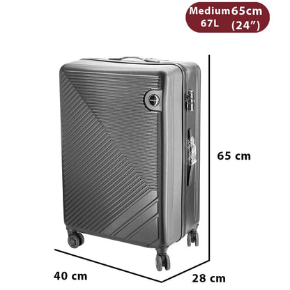 Dollcini ABS Hard-Shell Suitcase – Available in Multiple Sizes and Colors