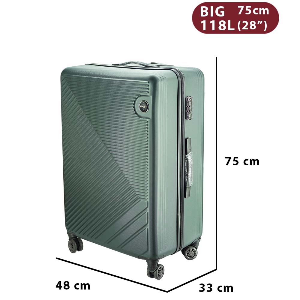 Dollcini ABS Hard-Shell Suitcase – Available in Multiple Sizes and Colors