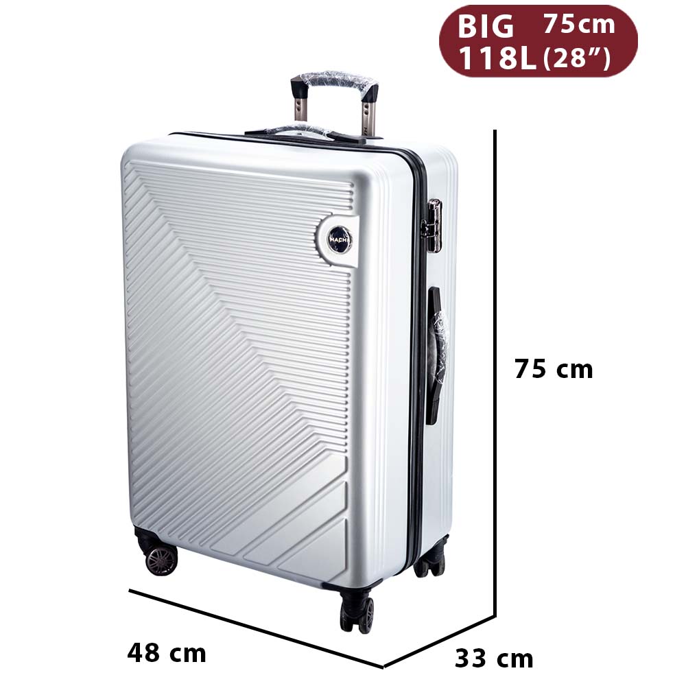 Dollcini ABS Hard-Shell Suitcase – Available in Multiple Sizes and Colors