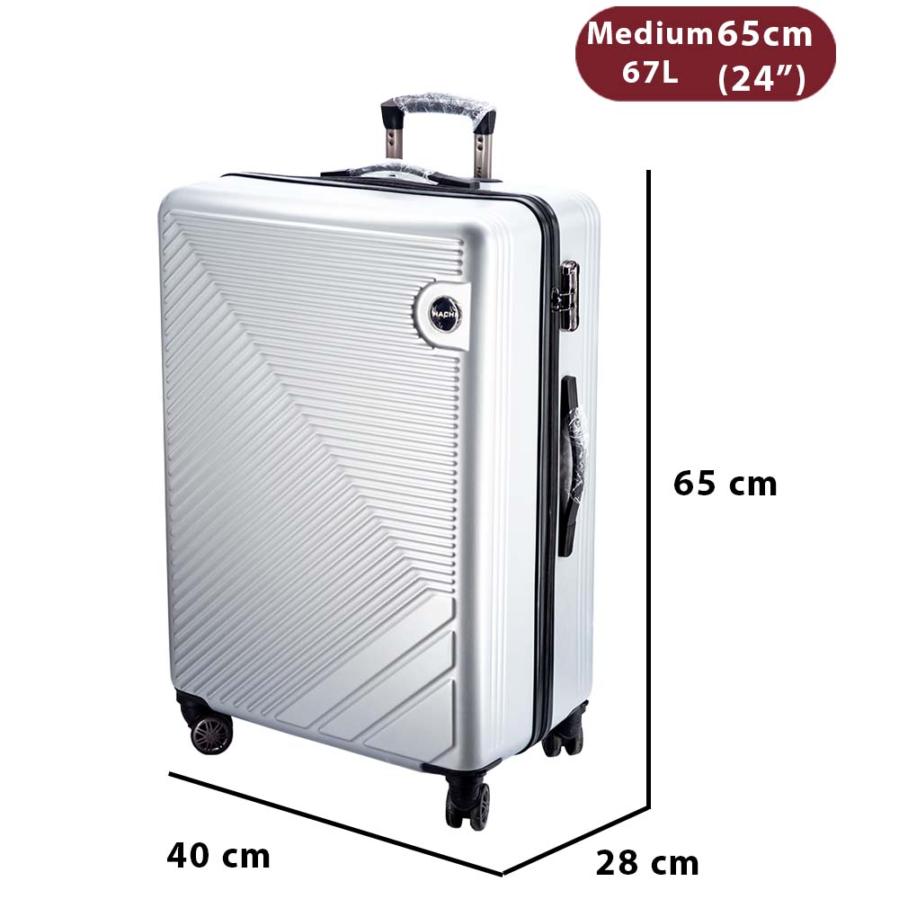 Dollcini ABS Hard-Shell Suitcase – Available in Multiple Sizes and Colors