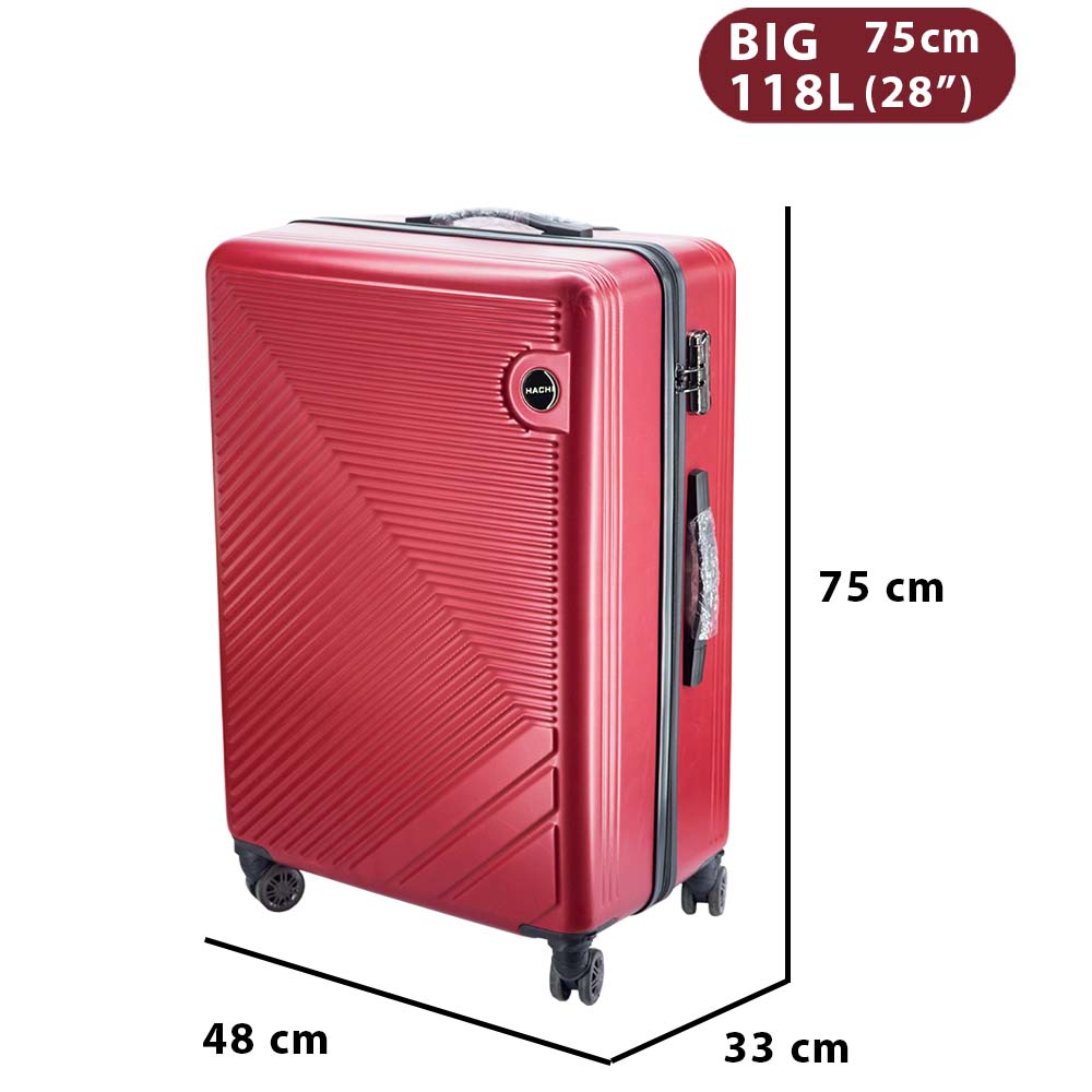 Dollcini ABS Hard-Shell Suitcase – Available in Multiple Sizes and Colors