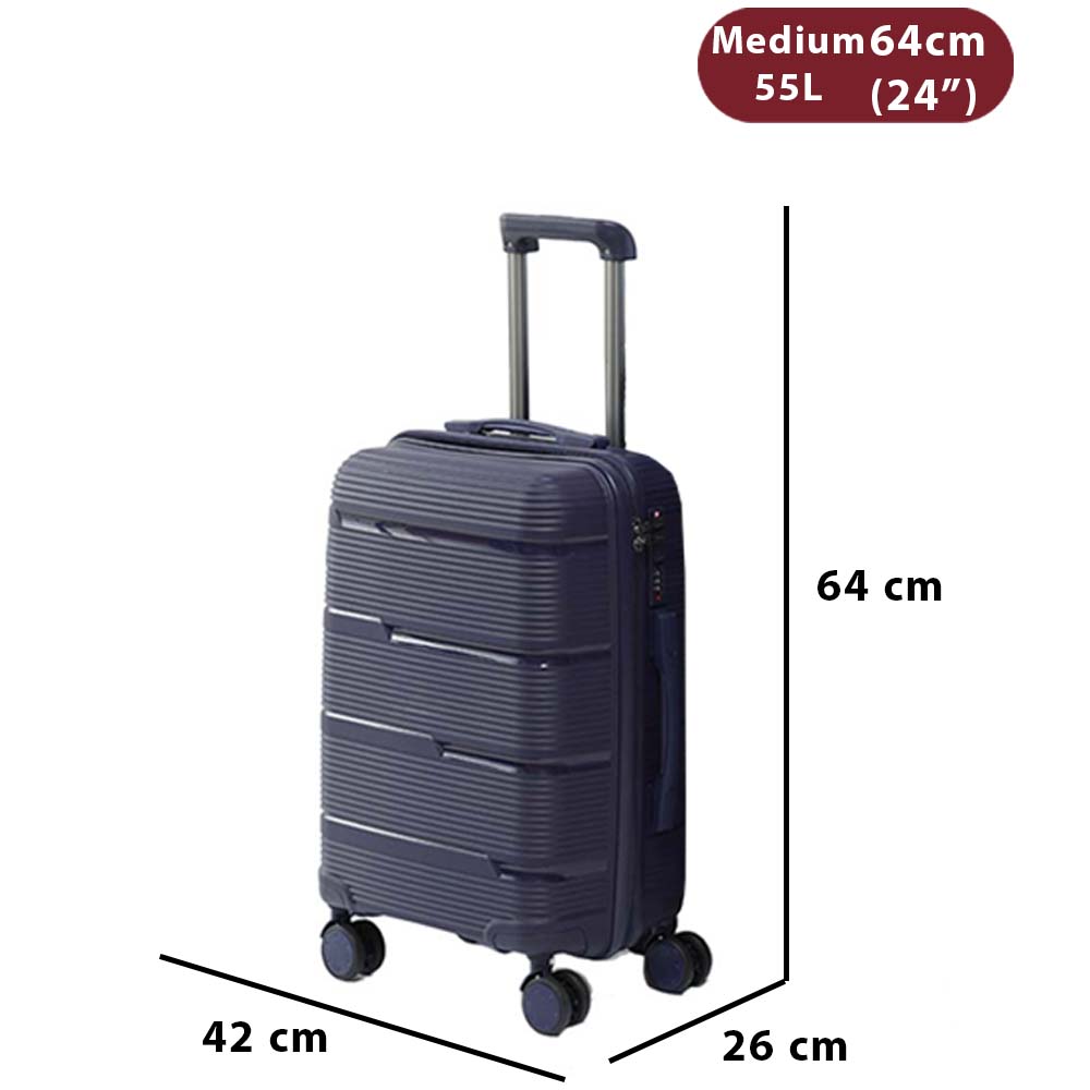 Dollcini World Traveler Suitcase Set – Lightweight and Durable Travel Suitcases