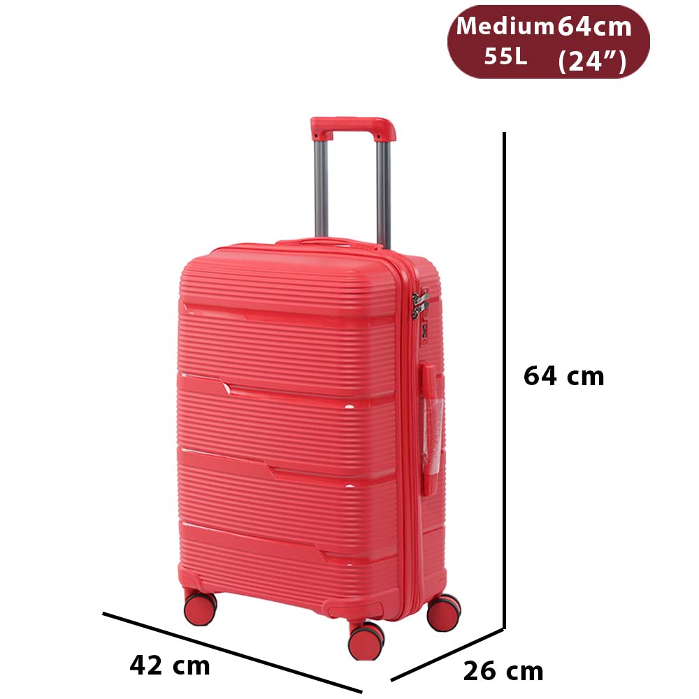 Dollcini World Traveler Suitcase Set – Lightweight and Durable Travel Suitcases