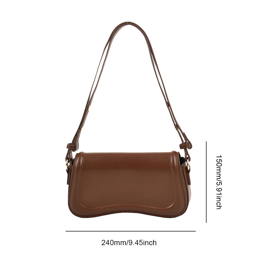 Dollcini Women's Shoulder Bag and Wallet – Faux Leather Crossbody Bag