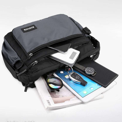 Dollcini, geantă sling pentru bărbați, anti-furt, impermeabilă, rucsac cu un umăr, geantă crossbody Sling, rucsac ușor pentru piept și umăr, pentru ciclism, călătorii și drumeții