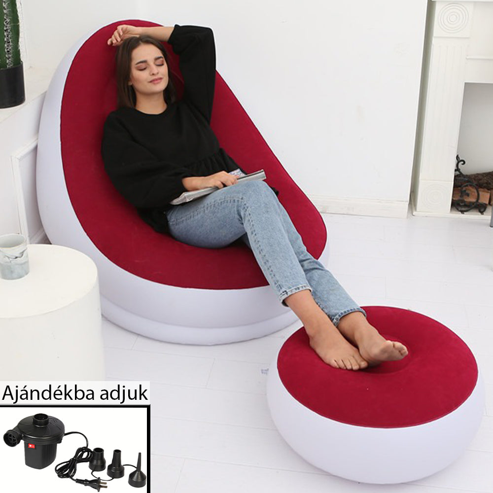 Dollcini Home Inflatable Sofa – For Camping, Beach