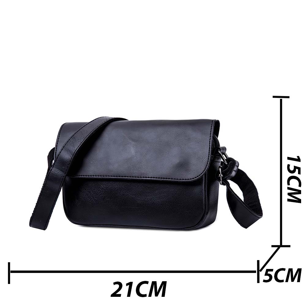 Dollcini Men's Messenger Bag – Anti-Theft, Elegant Shoulder Bag
