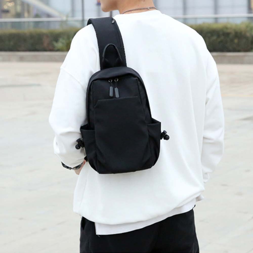 Dollcini Fashionable Men's Chest Bag – Water and Scratch Resistant, Practical