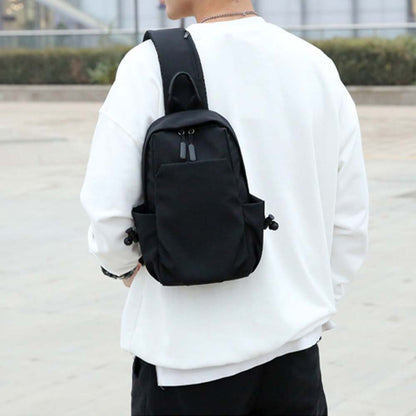 Dollcini Fashionable Men's Chest Bag – Water and Scratch Resistant, Practical