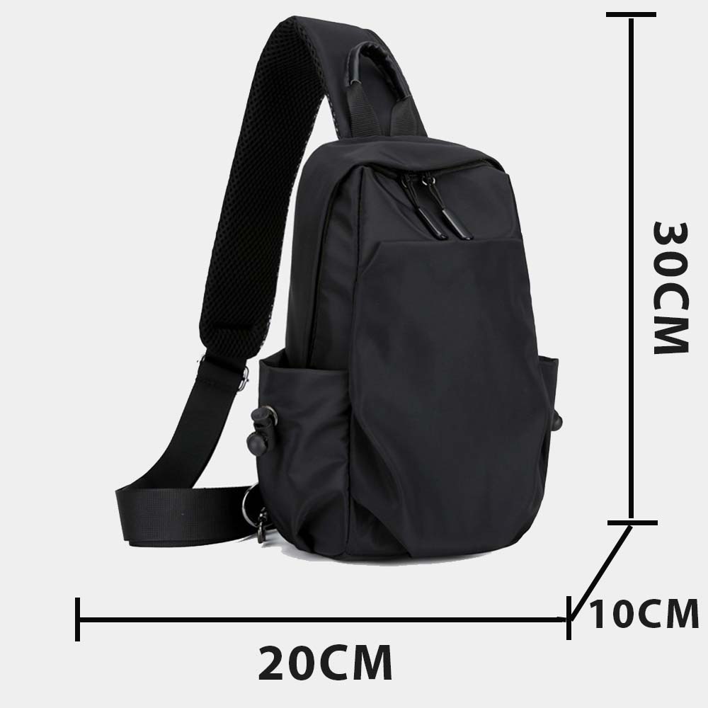 Dollcini Fashionable Men's Chest Bag – Water and Scratch Resistant, Practical