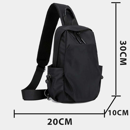 Dollcini Fashionable Men's Chest Bag – Water and Scratch Resistant, Practical