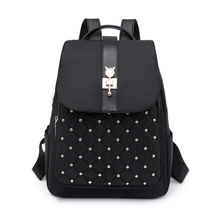 Dollcini Mini rucsac de damă cu model marmorat – rezistent la apă, ușor, pentru oraș