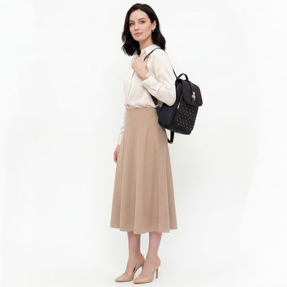 Dollcini Mini rucsac de damă cu model marmorat – rezistent la apă, ușor, pentru oraș