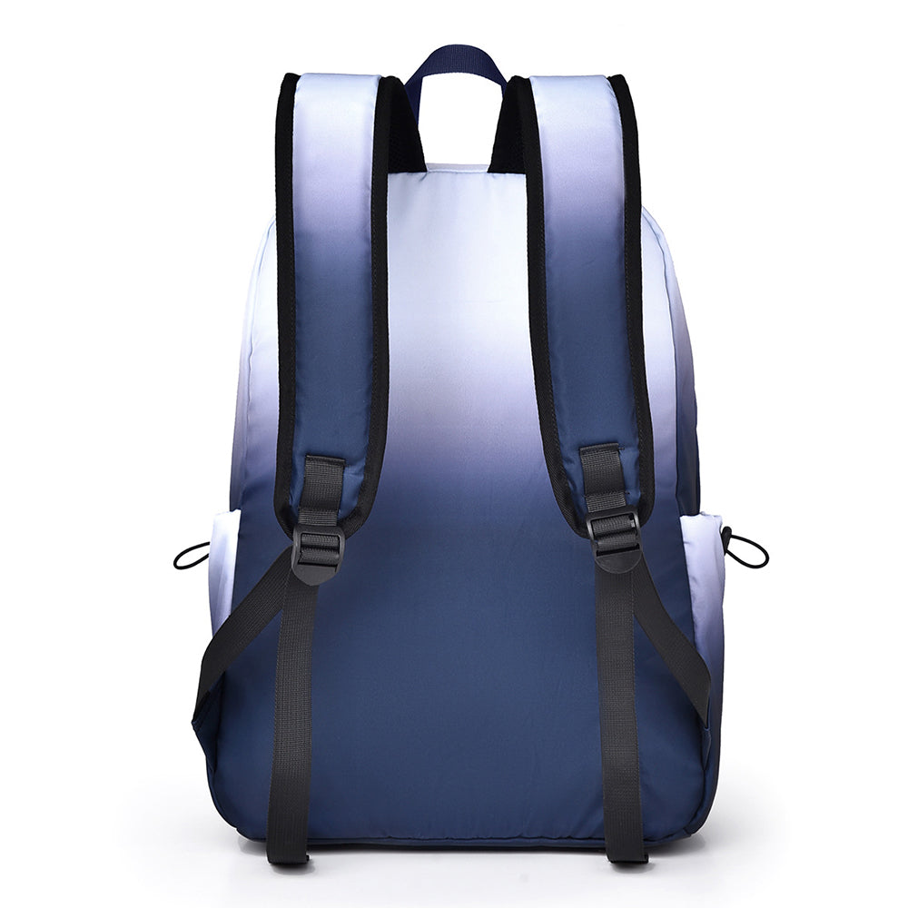 Dollcini Unisex Laptop Backpack – Gradient Pattern, Universal School Bag