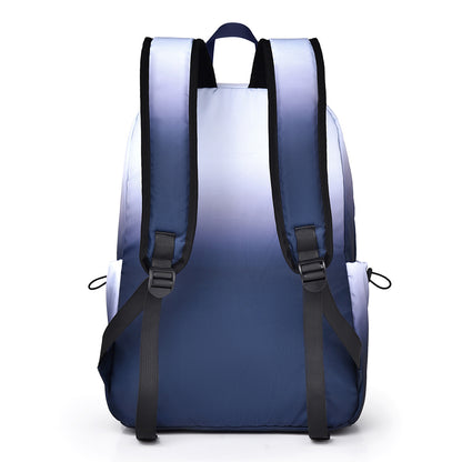 Dollcini Unisex Laptop Backpack – Gradient Pattern, Universal School Bag