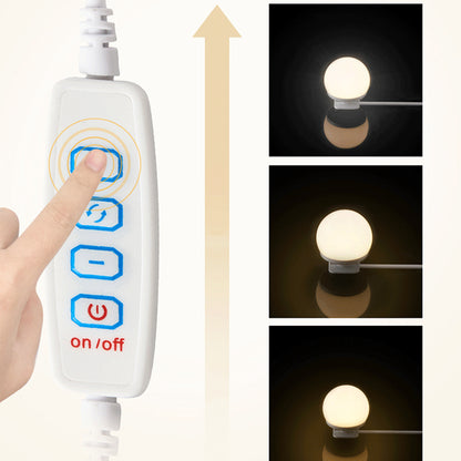 Dollcini Home Hollywood LED Makeup Lamp – 10 Bulbs, For Mirror