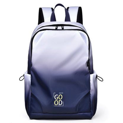 Dollcini Unisex Laptop Backpack – Gradient Pattern, Universal School Bag