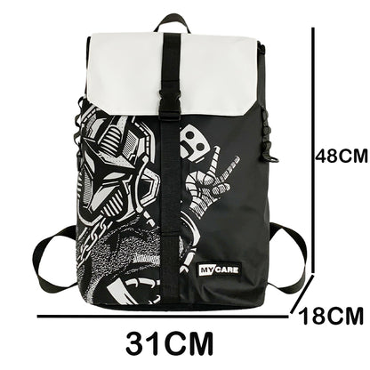 Dollcini Student Laptop Backpack – Waterproof, Scratch-Resistant, Ergonomic Bag