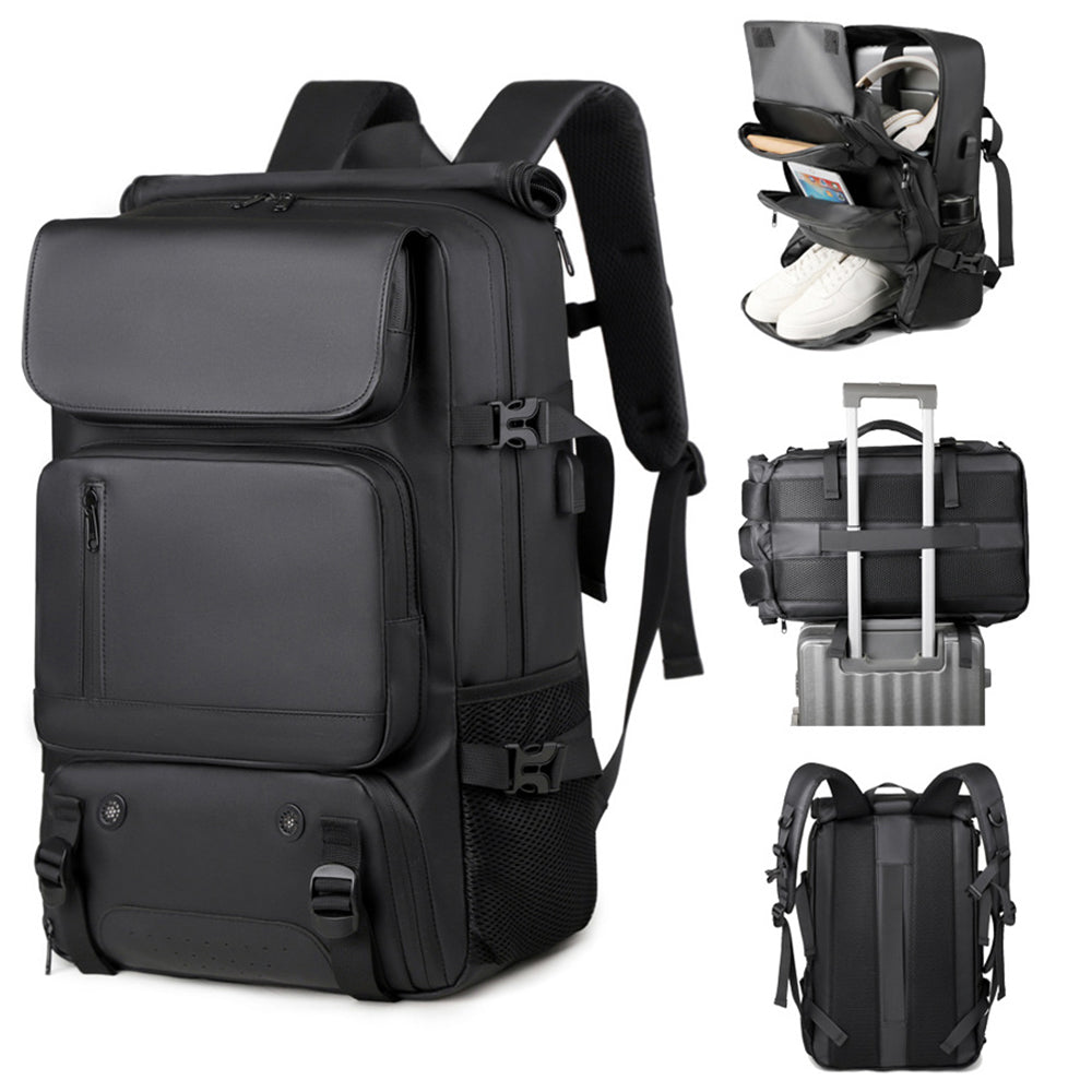 Dollcini Rucsac de Călătorie pentru Bărbați – Capacitate Mare, Rezistent la Apă, cu Port USB