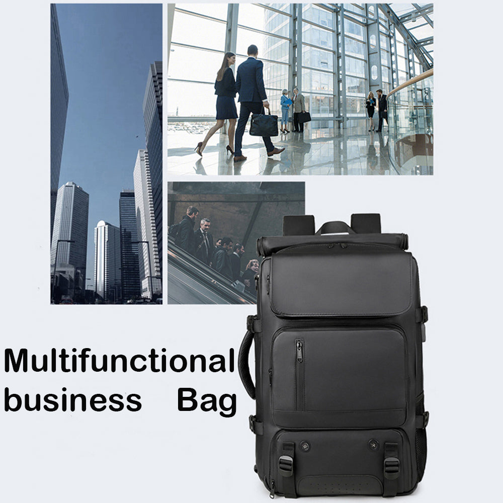 Dollcini Rucsac de Călătorie pentru Bărbați – Capacitate Mare, Rezistent la Apă, cu Port USB