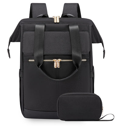 Dollcini Női Laptop Hátizsák – Vízálló Utazóhátizsák, USB Porttal, 2 Részes