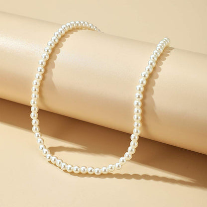 Dollcini Colier Clasic de Perle – Colier cu Perle (4 / 8 / 10 mm)