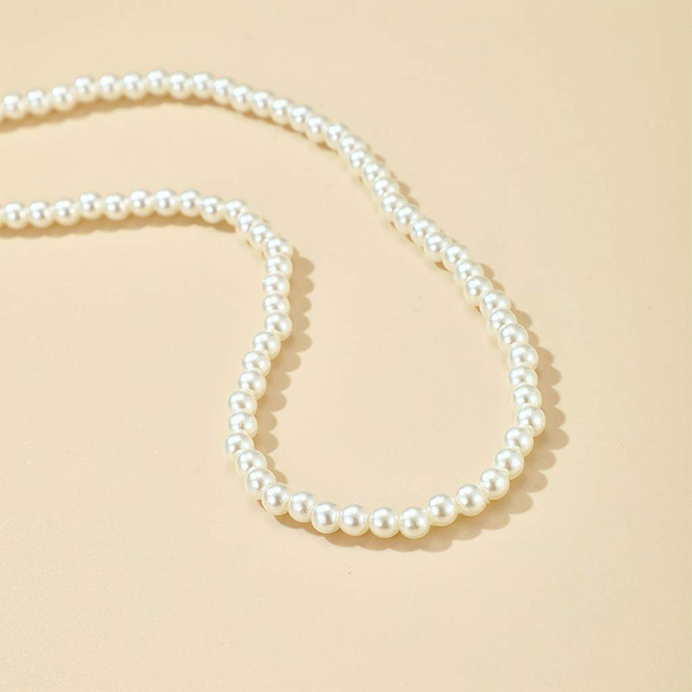 Dollcini Colier Clasic de Perle – Colier cu Perle (4 / 8 / 10 mm)