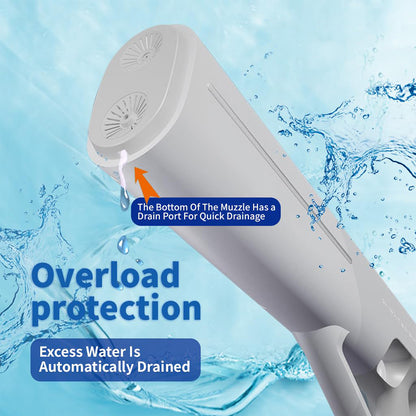 Dollcini Automatic Electric Water Gun – USB Rechargeable, LED Light, 510 ml