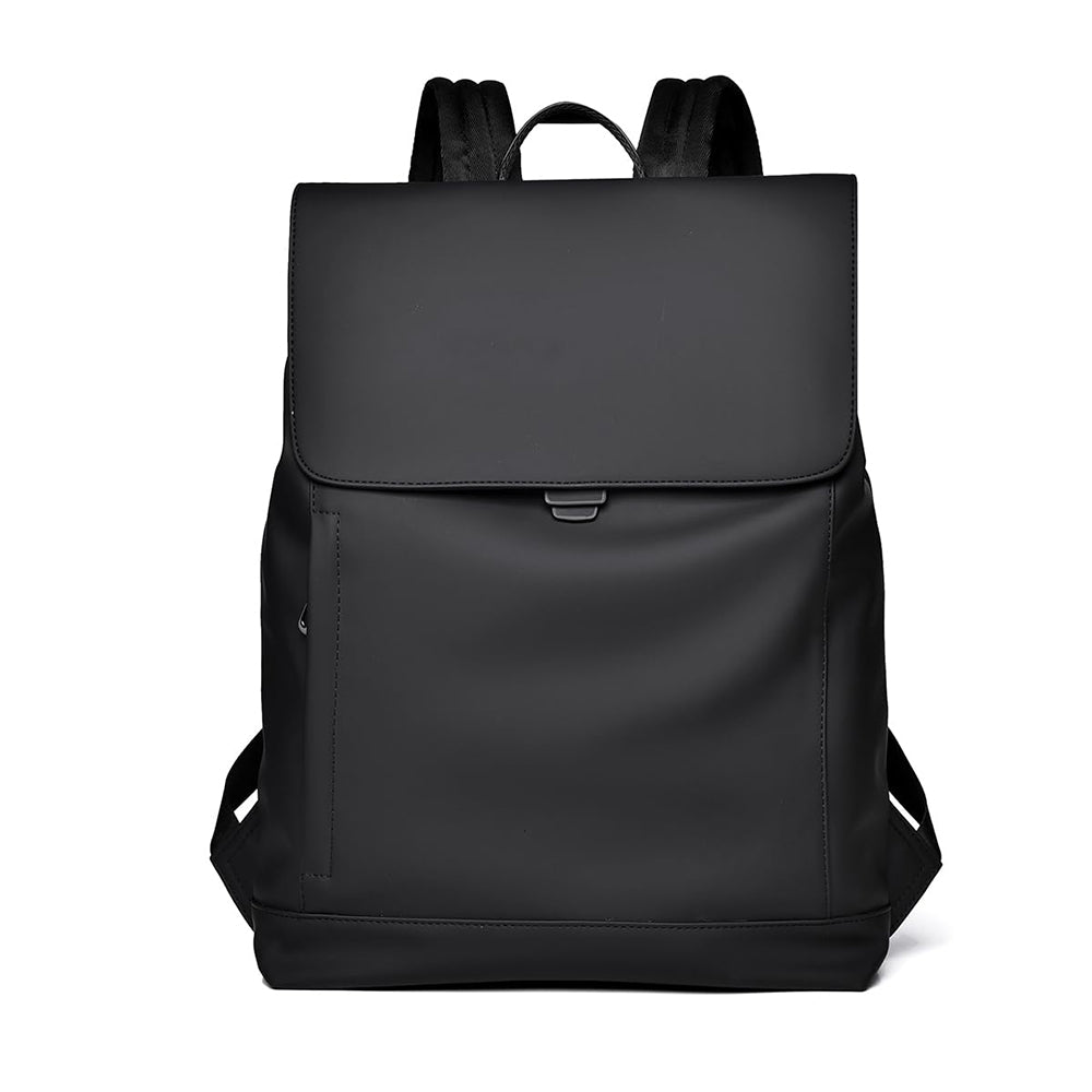 laptop hátizsák, fekete, nylon anyagból, cipzáras részlettel, változatként, 546721 modell
