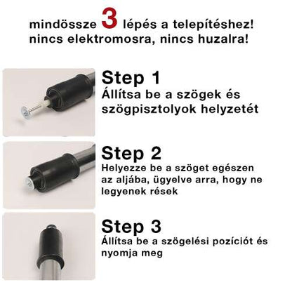 Dollcini Otthon Pistol de Capsat Manual – Pentru lemn, pardoseli, placări exterioare
