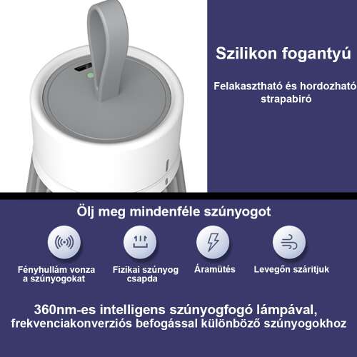 Dollcini Home USB Mosquito Repellent Lamp – UV Light Insect Trap