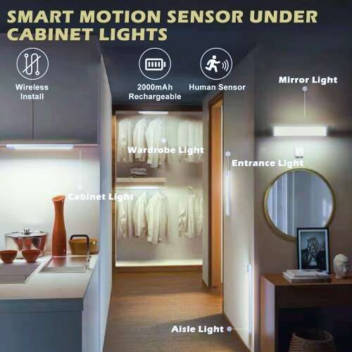 Dollcini Otthon Smart LED Lamp – Motion Sensor, Cool Light