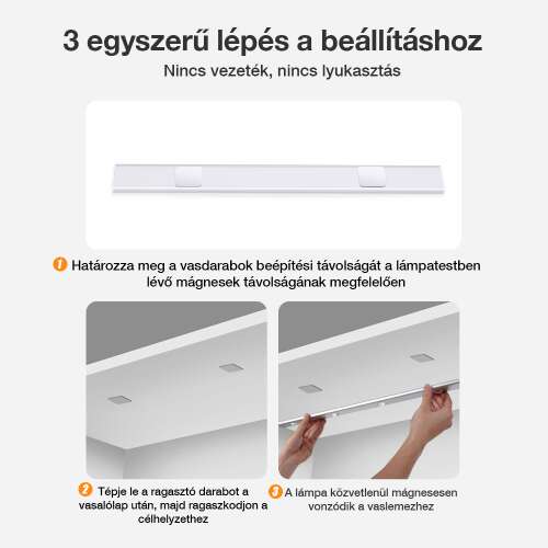 Dollcini Otthon Smart LED Lamp – Motion Sensor, Cool Light