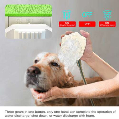 Dollcini 2-in-1 Pet Bath Brush – With Massage Function