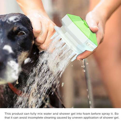 Dollcini 2-in-1 Pet Bath Brush – With Massage Function