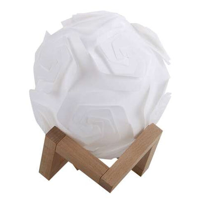 Dollcini Home DIY LED Rose Lamp – Romantic Decoration, White