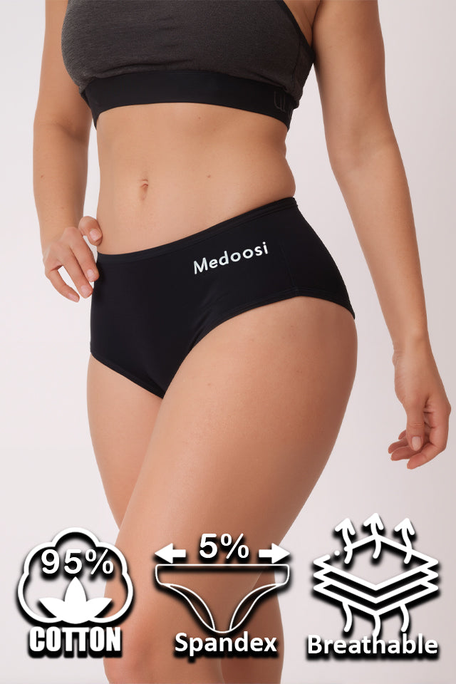 Dollcini, ženske spodnje hlačke z visokim pasom, 95% bombaž + spandex – večbarvne, paket 6 kosov, 68822